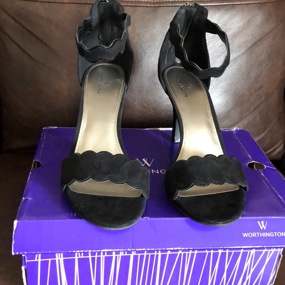 Worthington Cohen Heels Black New Size 10 - Picture 2 of 8